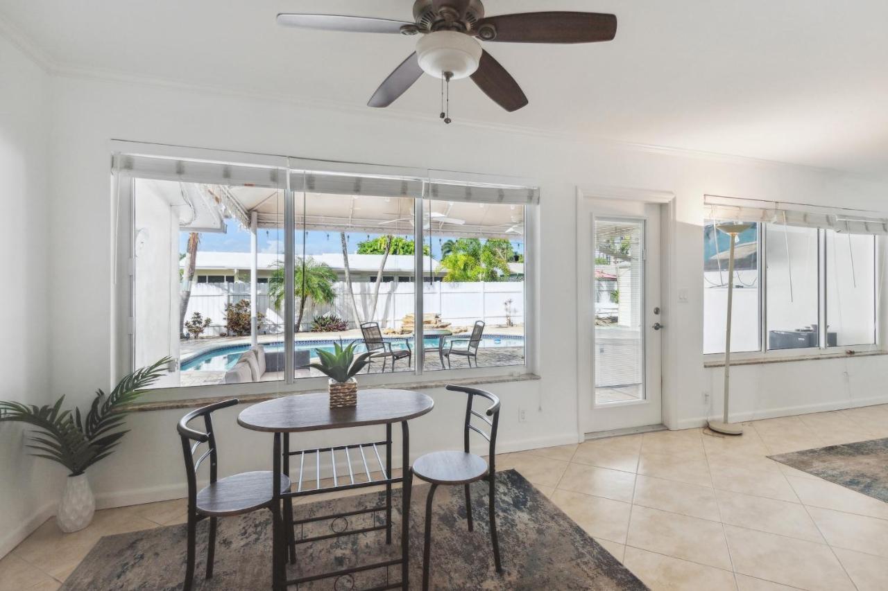 Chic Fort Lauderdale House With Private Pool エクステリア 写真