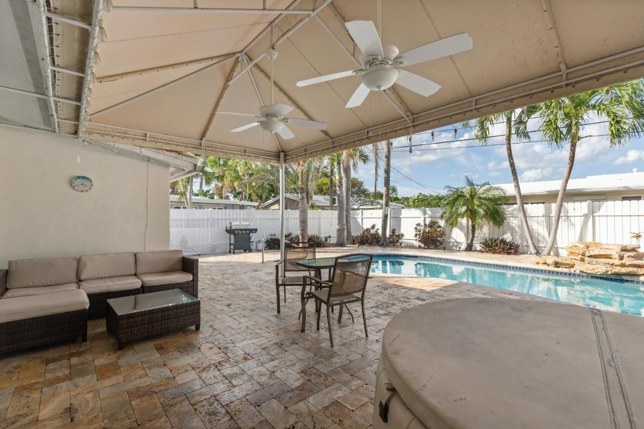 Chic Fort Lauderdale House With Private Pool エクステリア 写真