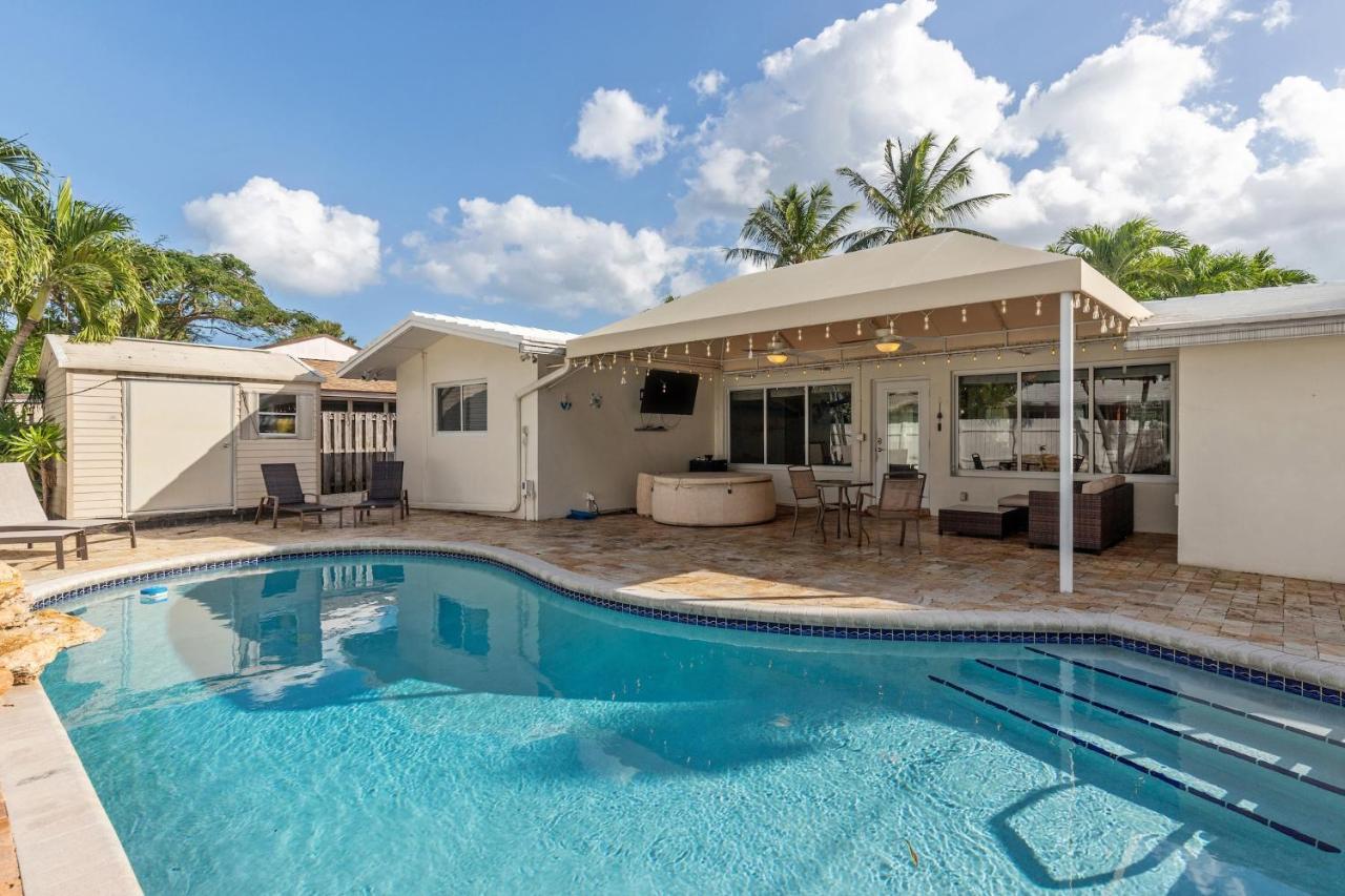 Chic Fort Lauderdale House With Private Pool エクステリア 写真
